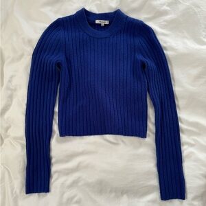 Madewell cropped fitted sweater - small